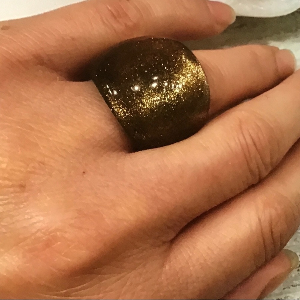 Lampwork Glass Ring